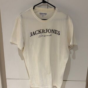 Jack & Jones Off-White Graphic Tee